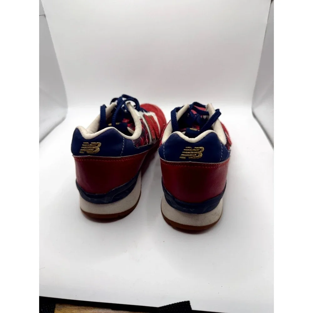 New Balance 996 Series WR996CC Women 8 D Sneaker Red Suede Low Top Lace Up Shoes